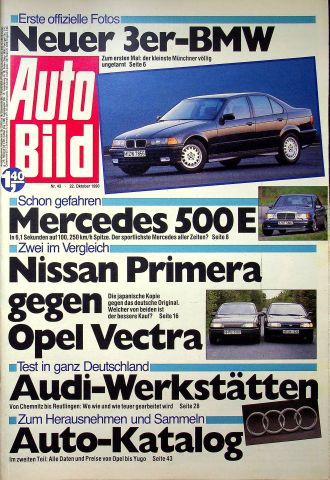 Deckblatt Auto Bild (43/1990)